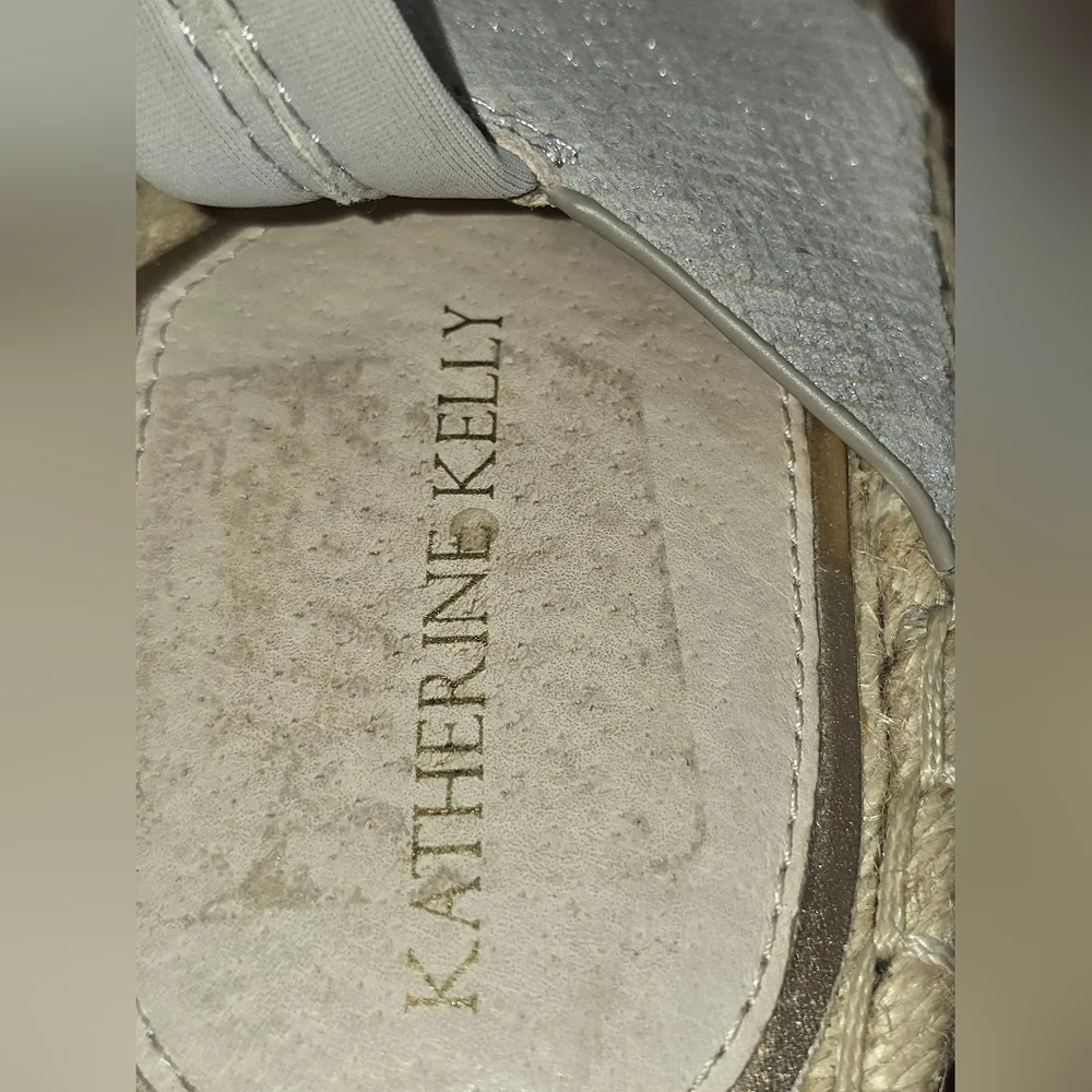 Katherine Kelly Orla Espadrilles Wedges Women's Size 11M